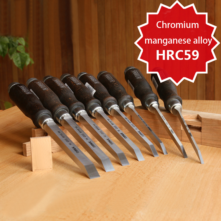 Wood Chisel Set - Narex Wytrzymałe dłuto-żłobek do obróbki drewna