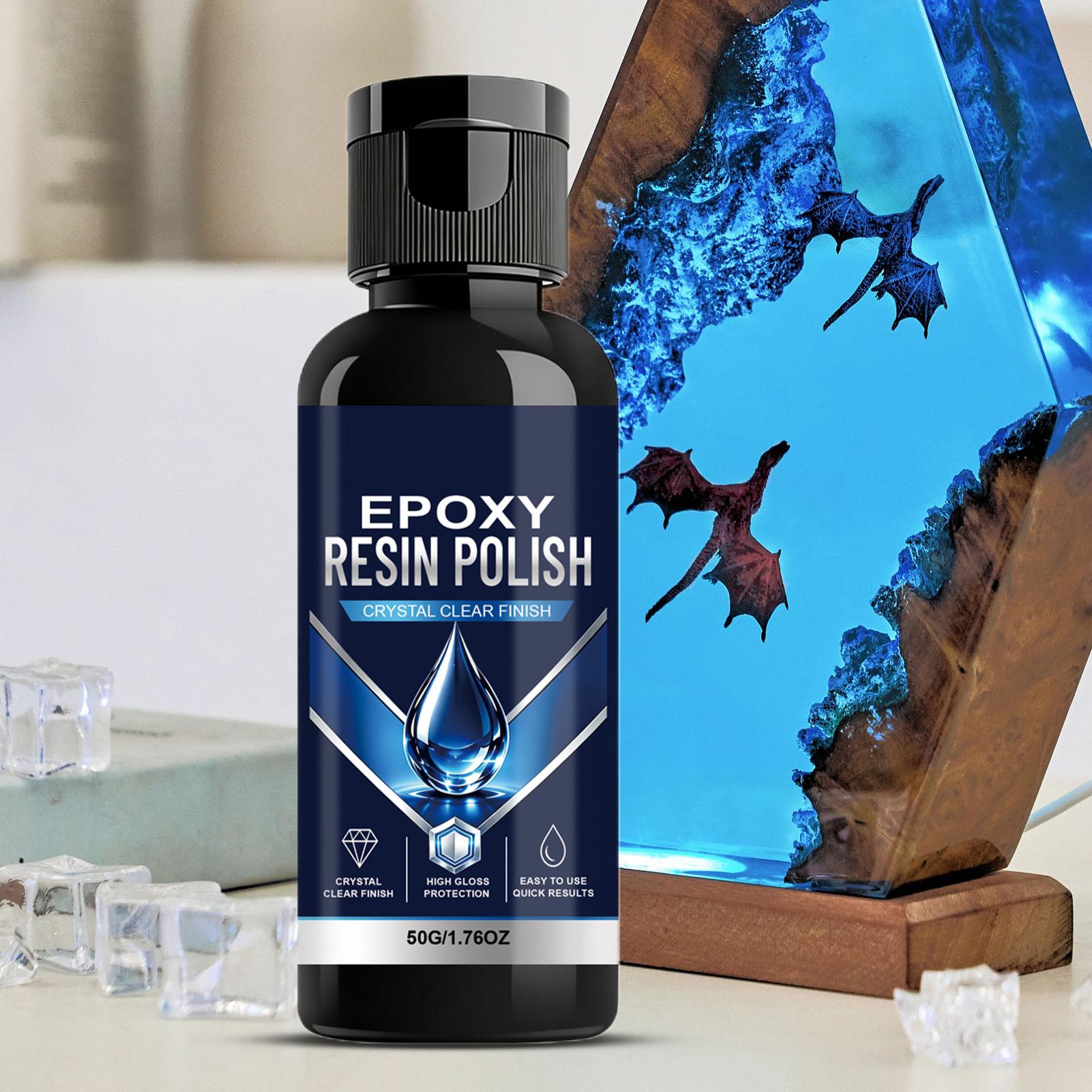 Woodworking Resin - Płyn do renowacji żywicy epoksydowej, pasta