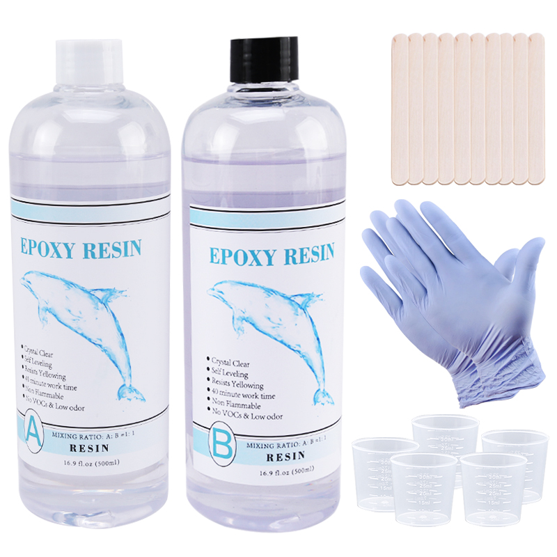 Woodworking Resin - 1:1 Przezroczysta żywica epoksydowa Crystal Clear
