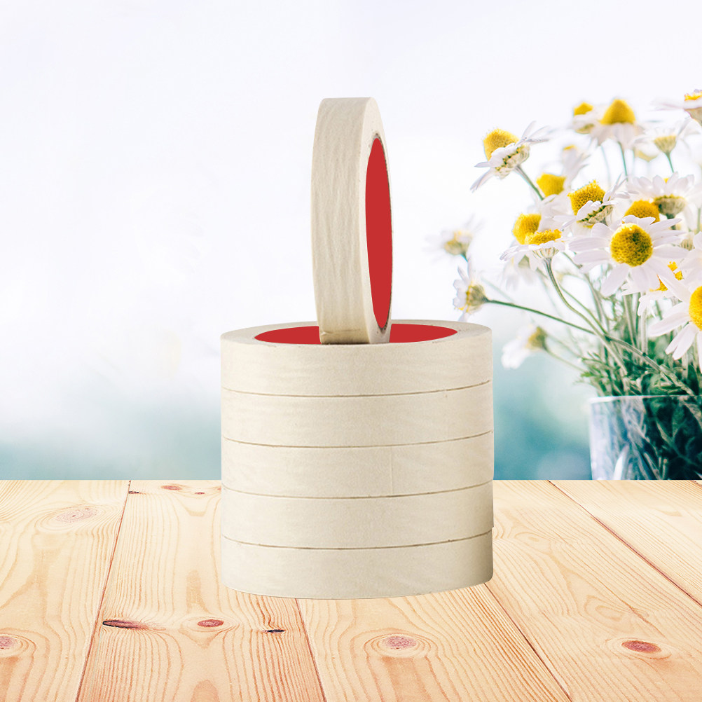 Woodworking Wallpaper - 6 sztuk, długa taśma maskująca z