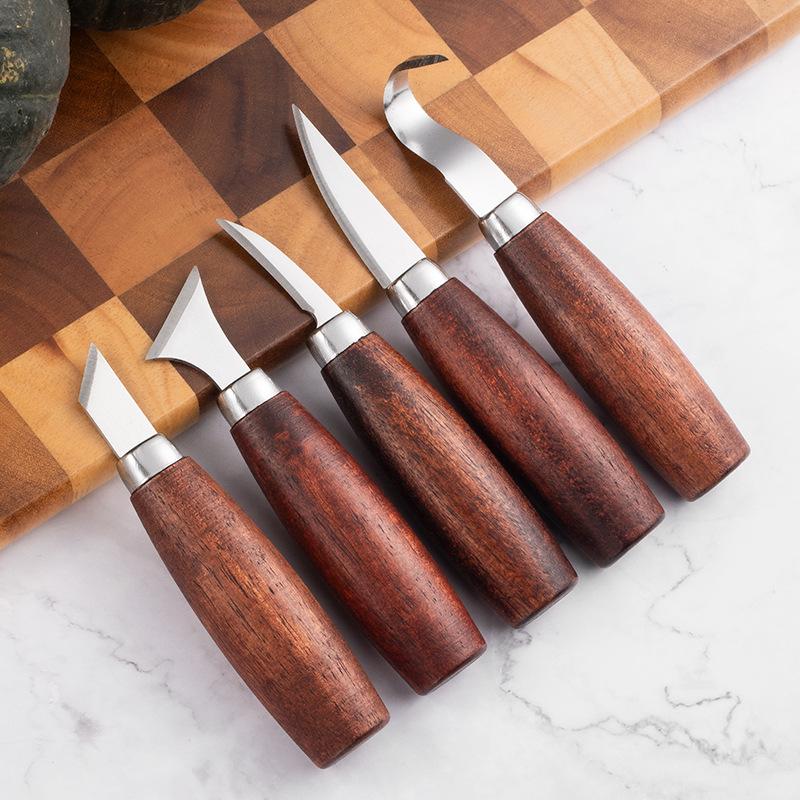 Zestaw 5 dłut do rzeźbienia w  – Wood Chisel Set recenzja i cena