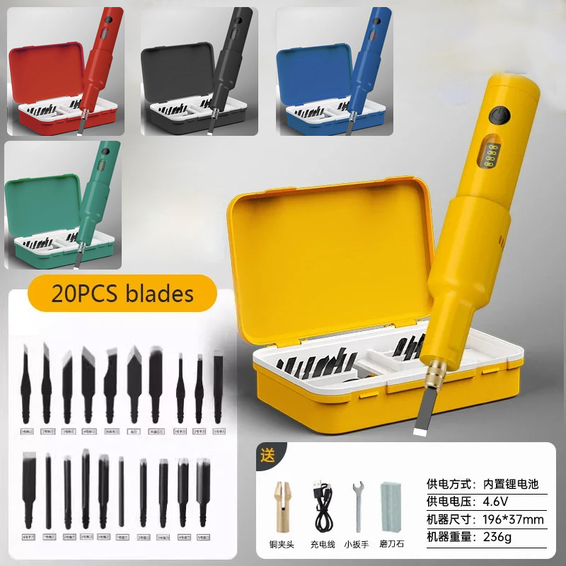 Zestaw 20 ostrzy do elektryczn – Wood Chisel Set recenzja i cena