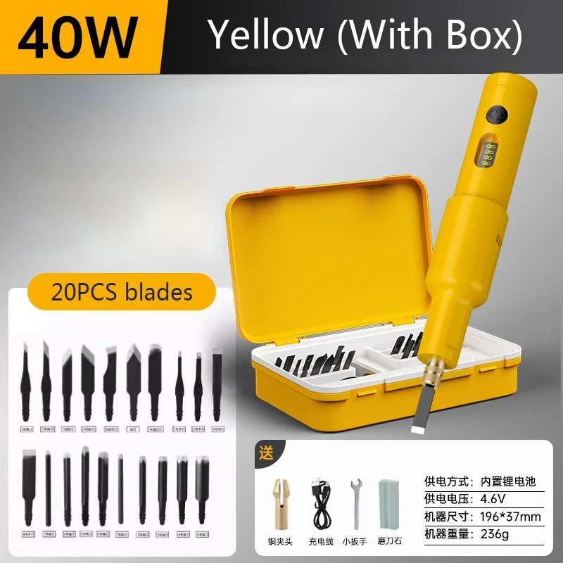 Zestaw 20 ostrzy do elektryczn – Wood Chisel Set recenzja i cena