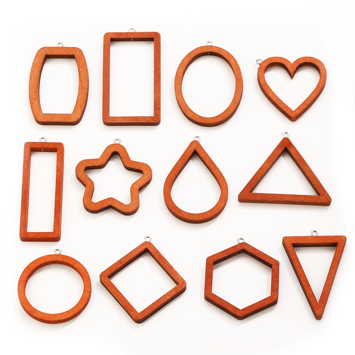 10 SZT. Drewniane geometryczne – Woodworking Resin recenzja i cena